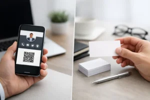 Digital Cards vs Printed Cards for Business